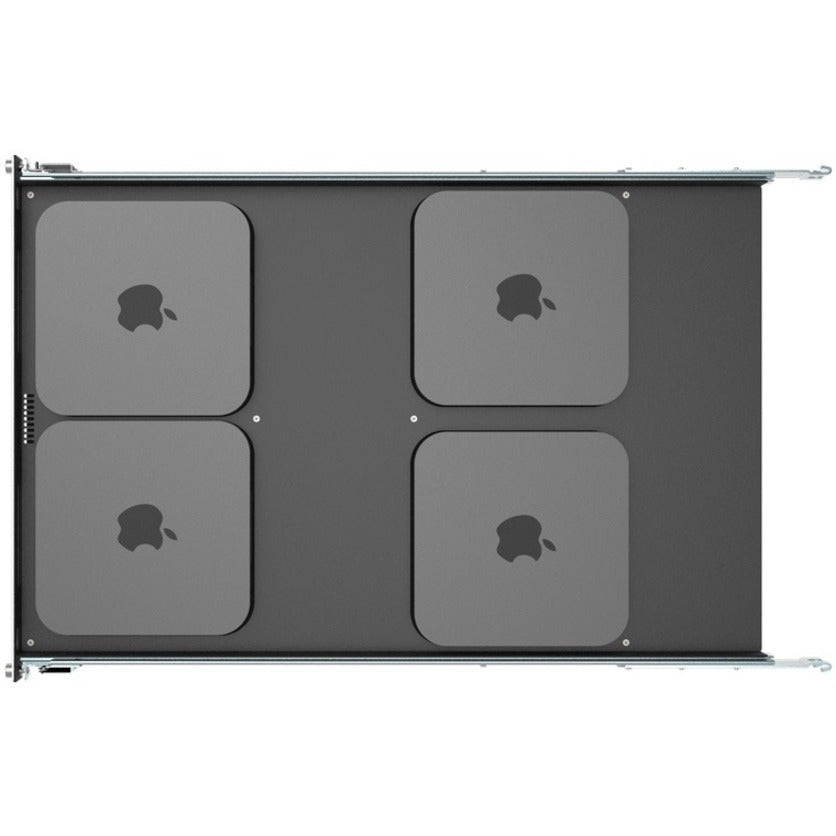 Mac Mini Rackmount Shelf - 1U Tool-less Sliding Server Rack Solution | RACK SOLUTIONS 112-4901