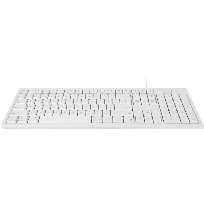 Macally Full Size USB Keyboard and Optical USB Mouse Combo For Mac QKEYCOMBO