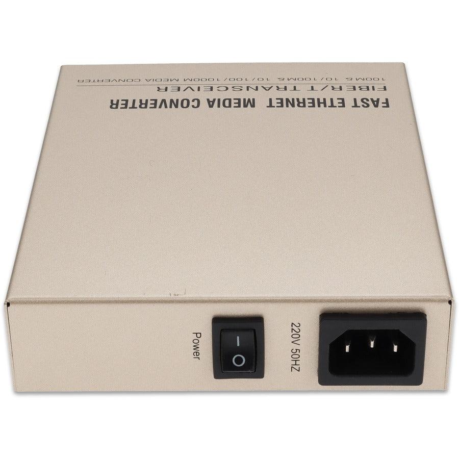 Managed Media Converter 10/100/1000Base-TX RJ-45 Open SFP Port | Tecisoft ADD-MGMC-SFP