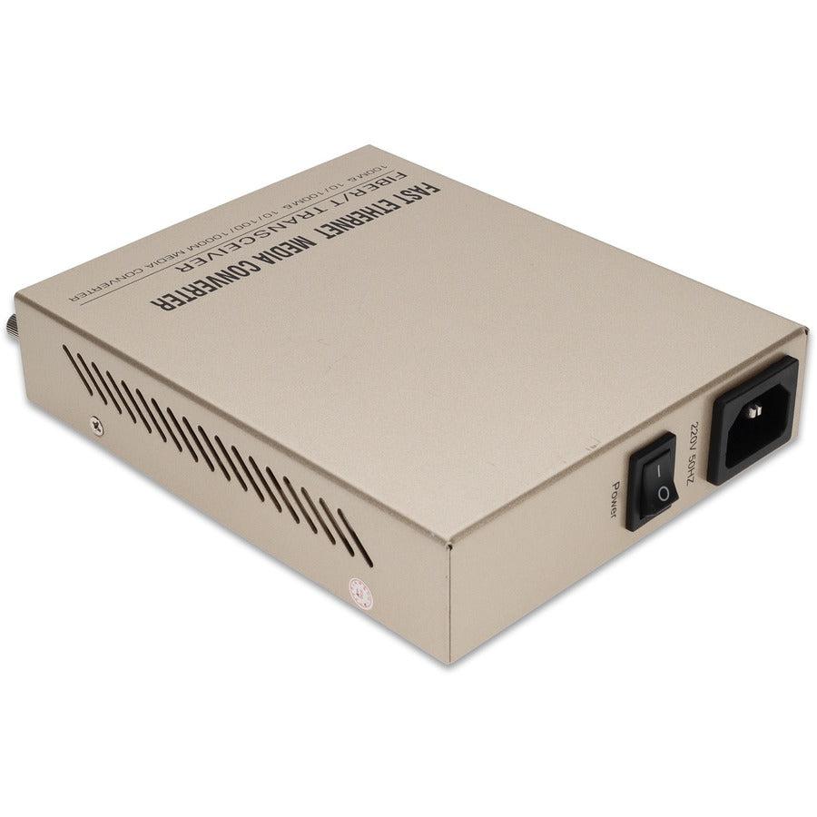 Managed Media Converter 10/100/1000Base-TX RJ-45 Open SFP Port | Tecisoft ADD-MGMC-SFP