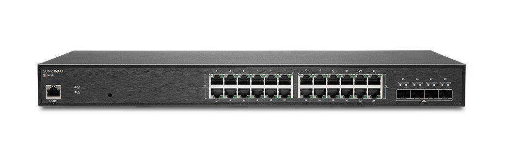 Managed Network Switch - SonicWall SWS14-24 Layer 2 Enterprise Switch | TecISoft 02-SSC-2467