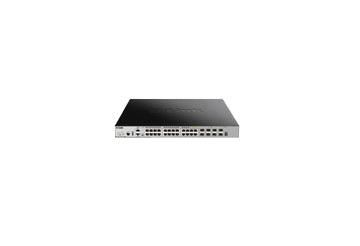 Managed Stackable Switch - Enterprise 28-Port Network Infrastructure | D-Link DGS-3630-28PC/SI
