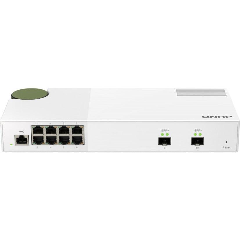 Managed Switch 10GbE - Enterprise Network Hybrid Solution | QNAP QSW-M2108-2S