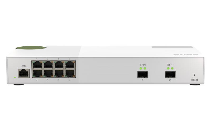 Managed Switch 10GbE - Enterprise Network Hybrid Solution | QNAP QSW-M2108-2S