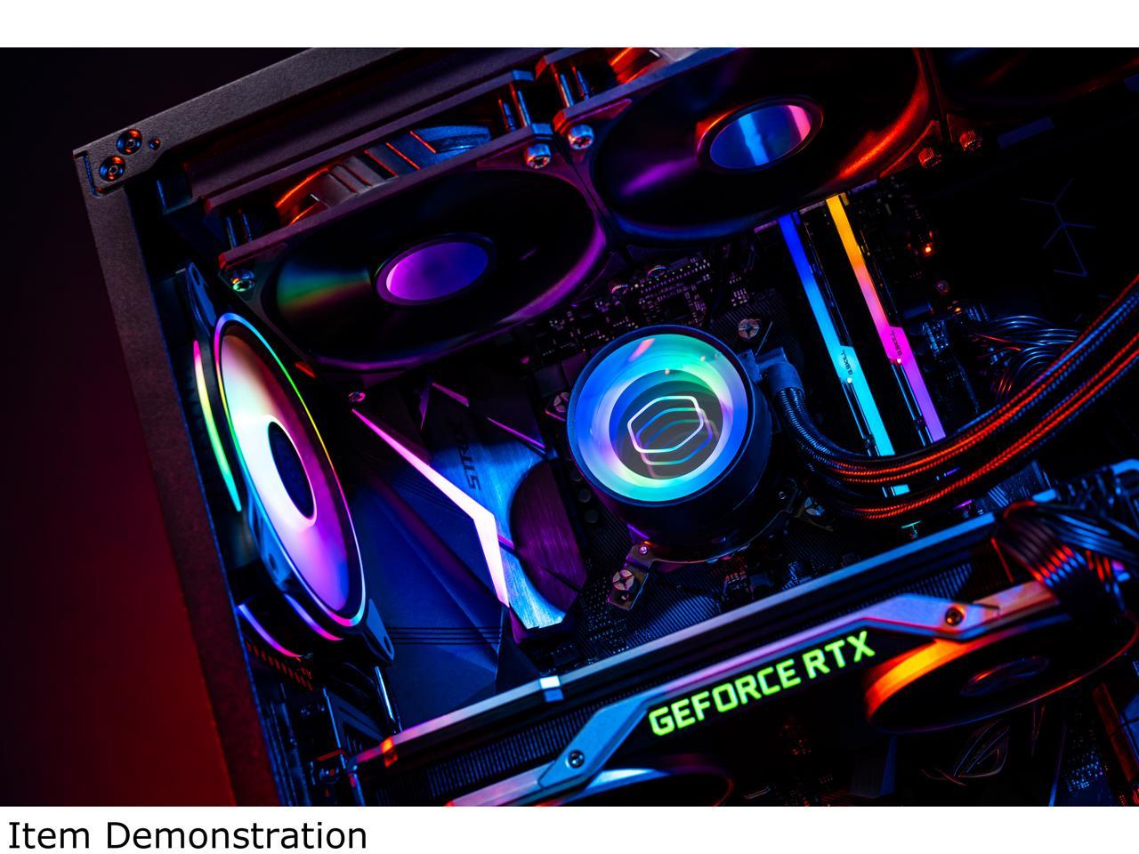 Masterliquid Ml280 Mirror Argb Close-Loop Aio Cpu Liquid Cooler, Mirror Argb Pump, 280 Radiator,