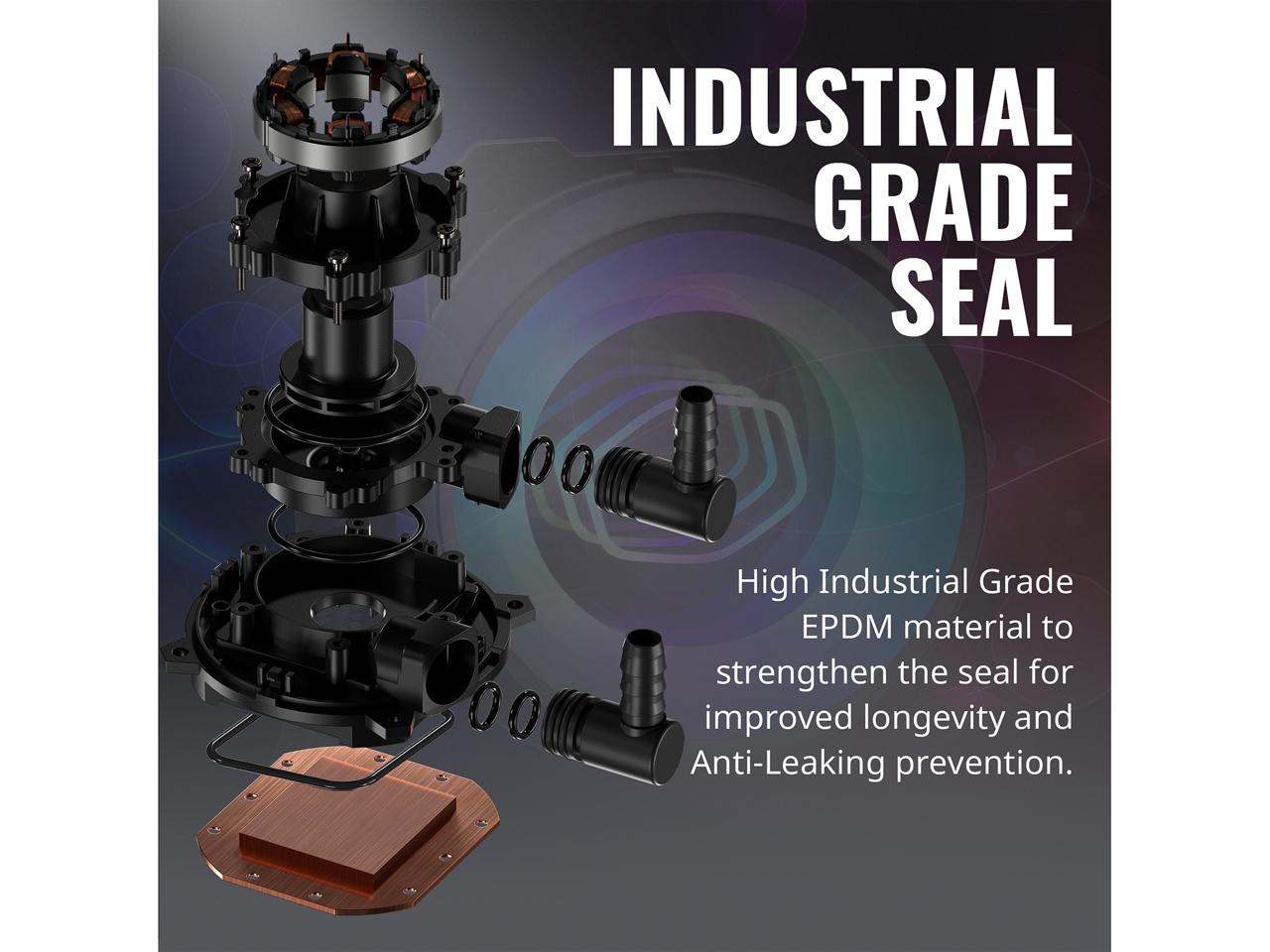 Masterliquid Ml360 Mirror Argb Close-Loop Aio Cpu Liquid Cooler, Mirror Argb Pump, 360 Radiator,