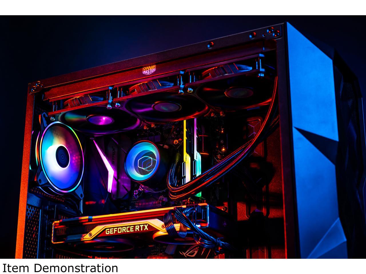 Masterliquid Ml360 Mirror Argb Close-Loop Aio Cpu Liquid Cooler, Mirror Argb Pump, 360 Radiator,