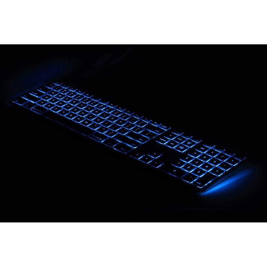 Matias RGB Backlit Wired Aluminum Keyboard for Mac - Silver FK318LS
