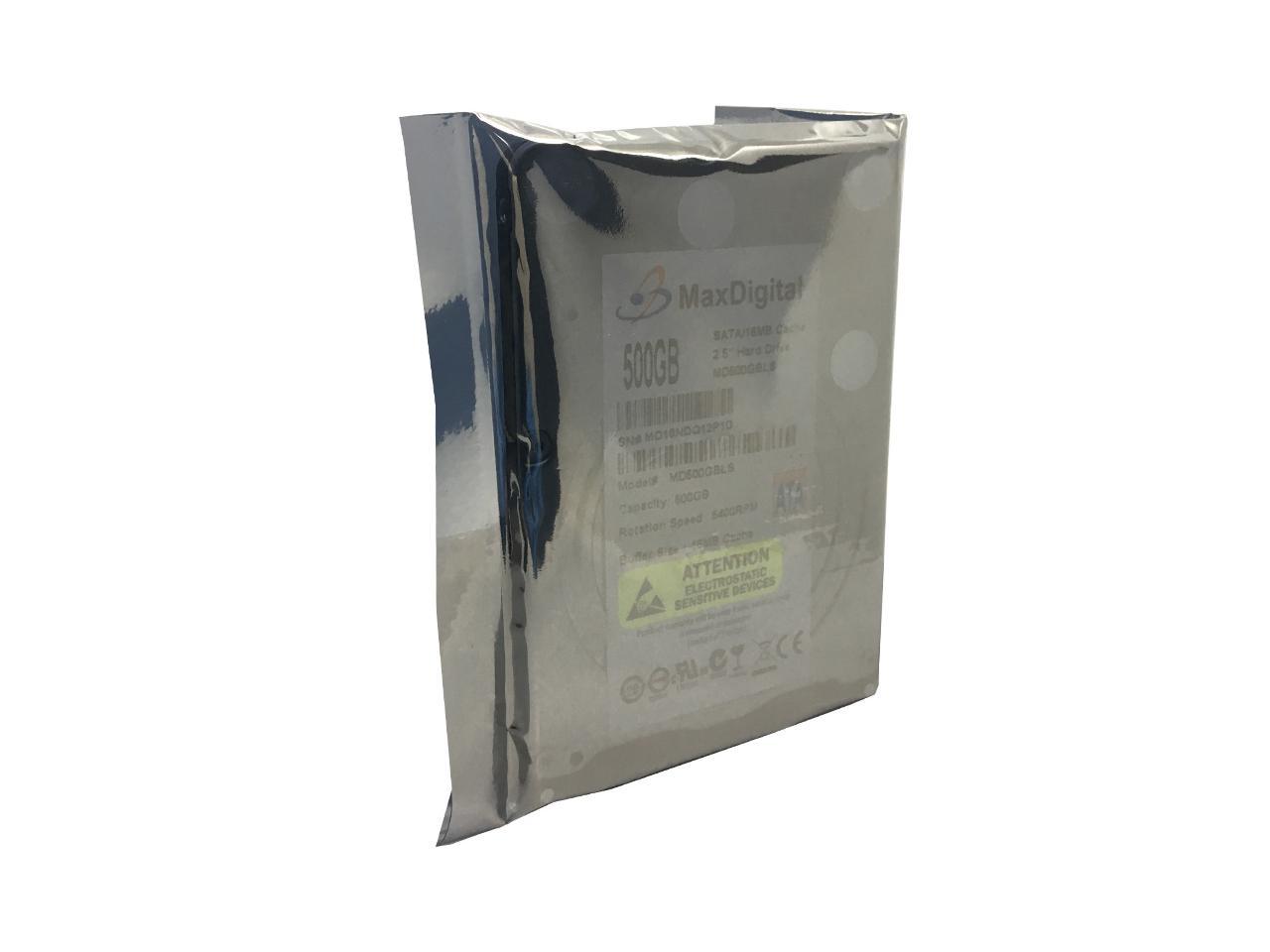 Maxdigital 500Gb 5400Rpm 16Mb Cache Sata 6Gb/S 7Mm 2.5In Notebook / Mobile Hard Drive