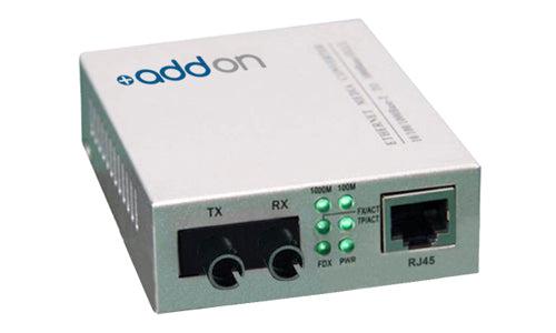 Media Converter 1000Base-TX to 1000Base-SX - Fiber Ethernet Switches | Tecisoft ADD-GMC-SX-5ST