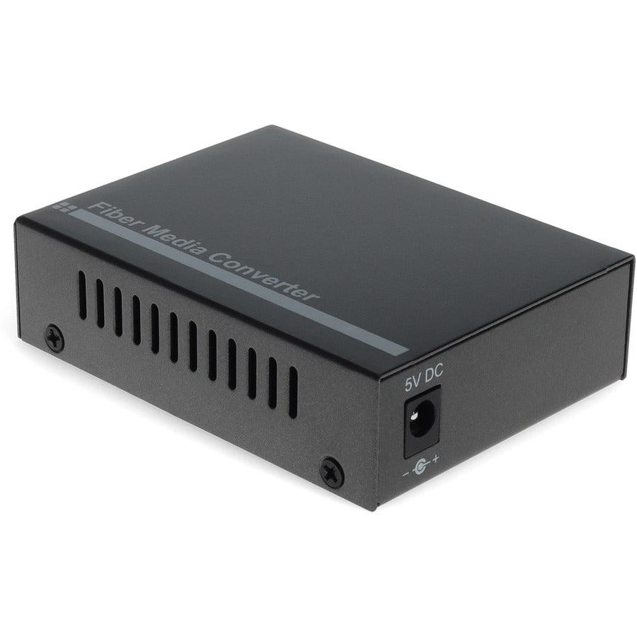 Media Converter 10/100Base-TX to 100Base-FX - SC 1310nm MMF Ethernet | Tecisoft ADD-FMC-FX-SC