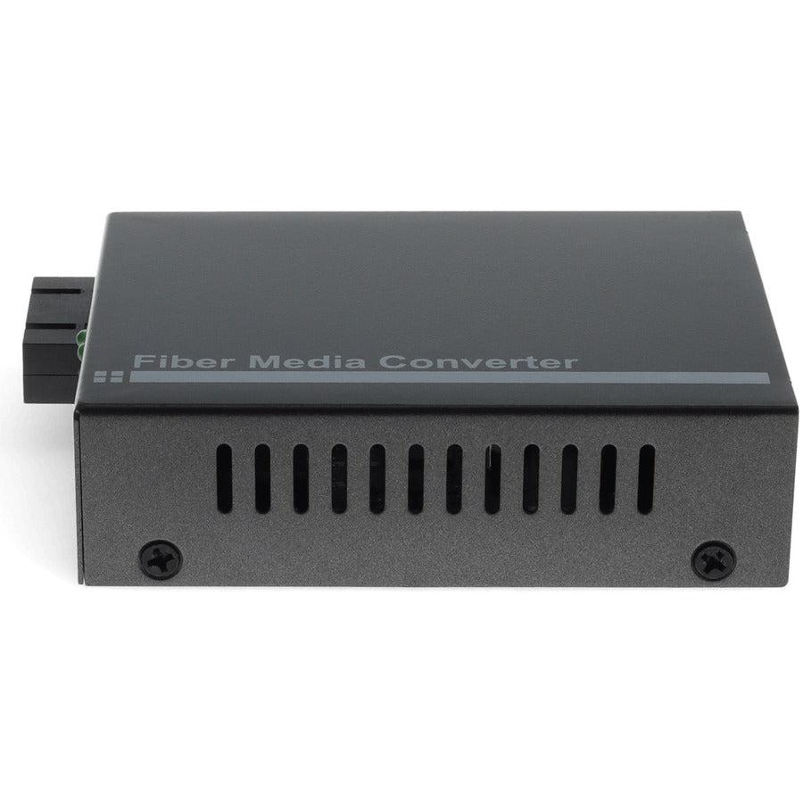 Media Converter 10/100Base-TX to 100Base-FX - SC 1310nm MMF Ethernet | Tecisoft ADD-FMC-FX-SC