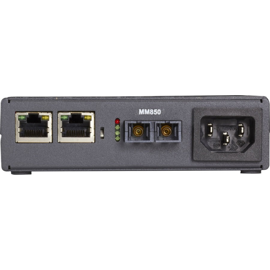 Black Box Gb ETH MED CONV 2-10/100/1000 COP 100/1000 MM FBR 850nm 0.5km SC LGC5151A