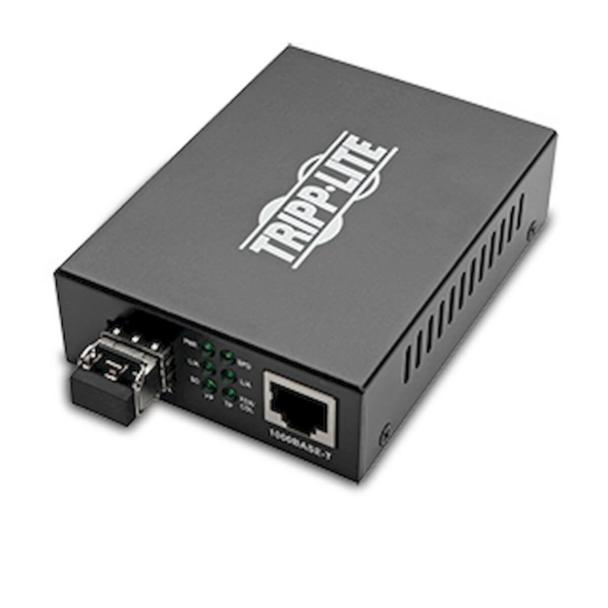Media Converter Gigabit Ethernet Multimode Fiber LC Connector International Power - Tripp Lite N785-INT-LC-MM | TecISoft