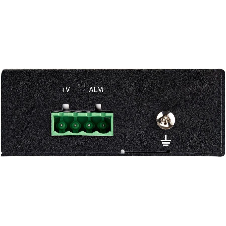 Media Converter - StarTech Industrial Gigabit SFP to RJ45 Cat6 Fiber Ethernet IMC1GSFP