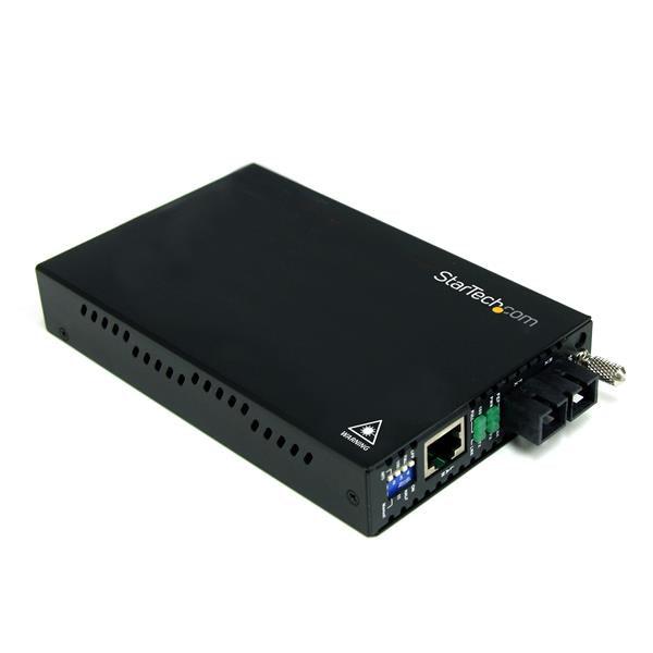 Media Converter - StarTech.com 10/100 Mbps Multi Mode Fiber SC 2 km TAA Compliant | StarTech.com ET90110SC2