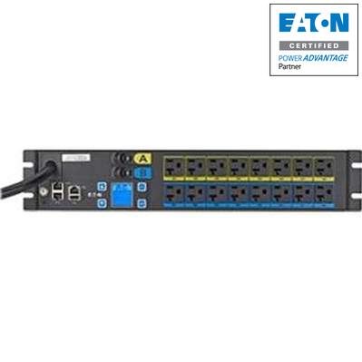 Metered Input PDU Eaton EMIU05-10 - 2U Single-Phase Rack Mount Power Distribution Unit | Eaton