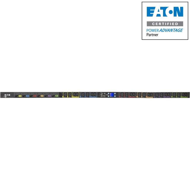 Metered Outlet Rack Power Distribution Unit - 40A Three-Phase 0U PDU | Eaton EMO329-06