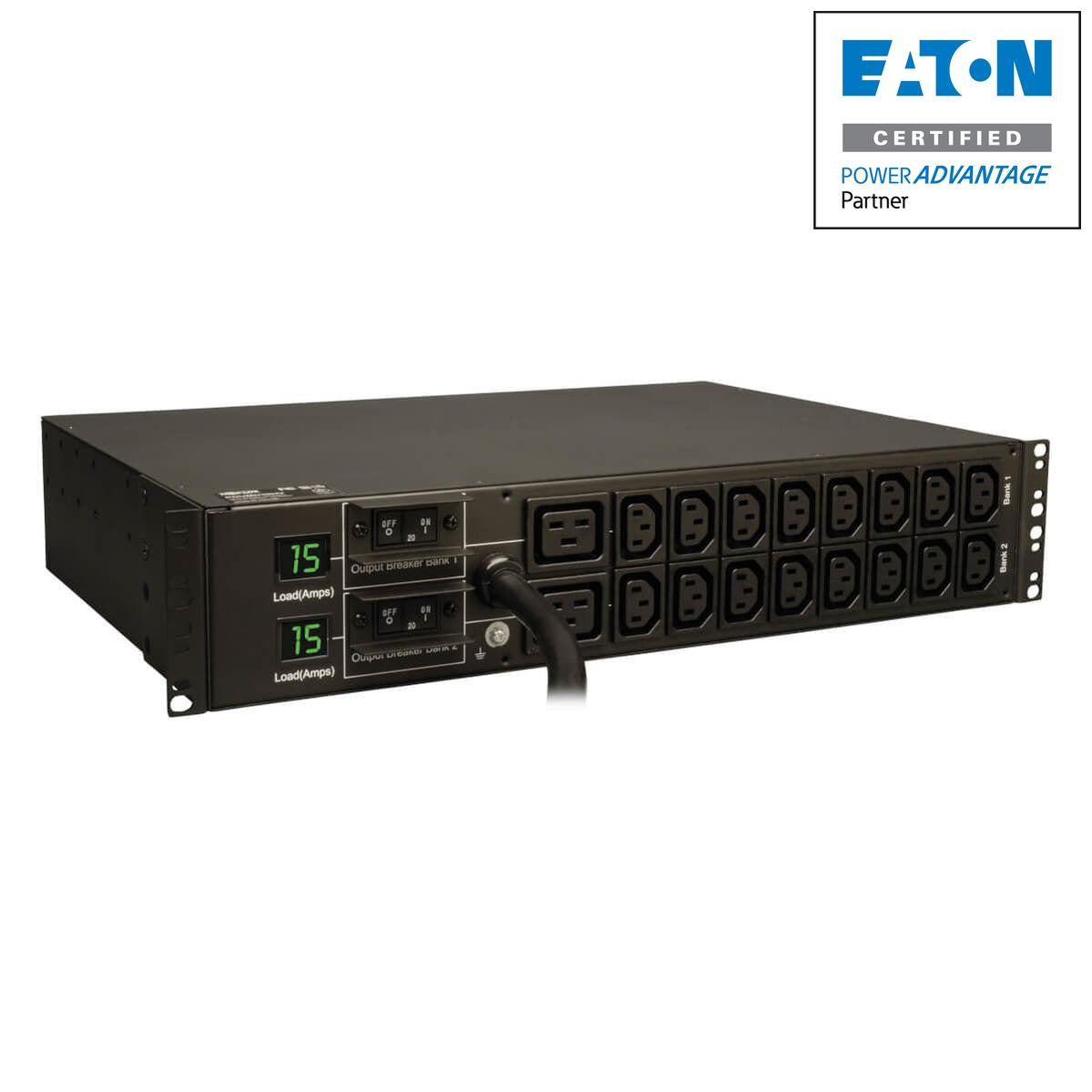 Metered Power Distribution Unit - 5.5kW 2U Rack Mount PDU | Tripp Lite by Eaton PDUMH30HV