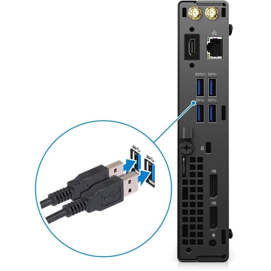 Micro Desktop Computer - Intel Core i5 Business Performance | TecISoft R8JMX