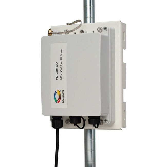 Microchip Single-Port, Outdoor Poe Midspan, 60W, Ieee802.3At Compliant