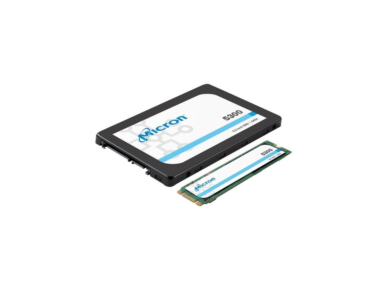 Micron 5300 Pro 960Gb 3D Tlc Sata 6Gb/S 2.5" Enterprise Ssd — Mtfddak960Tds-1Aw1Zabyy