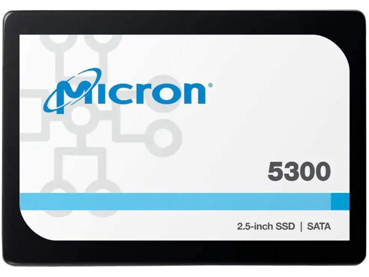 Micron 5300 Pro 960Gb 3D Tlc Sata 6Gb/S 2.5" Enterprise Ssd — Mtfddak960Tds-1Aw1Zabyy