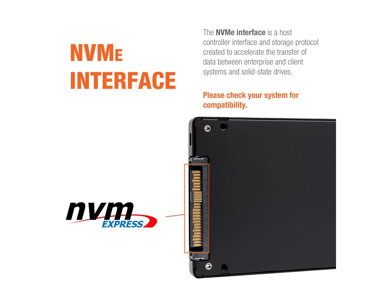 Micron 7300 Pro 3.84Tb 3D Tlc Pcie Gen3 X4 Nvme U.2 2.5-Inch Data Center Ssd — Mtfdhbe3T8Tdf-1Aw1Zabyy