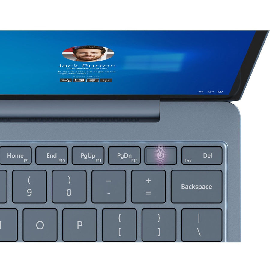 Microsoft- IMSourcing Surface Laptop Go 12.4 Touchscreen Notebook - Intel Core i5 10th Gen i5-1035G1 - 8 GB - 256 GB SSD - Ice Blue" TNV-00024