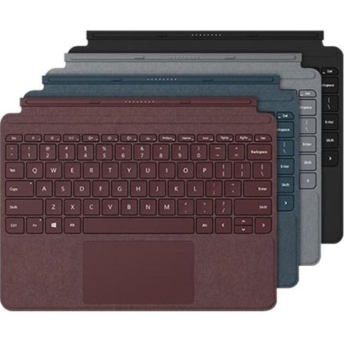 Microsoft- IMSourcing Type Cover Keyboard/Cover Case Microsoft Surface Go 2, Surface Go Tablet - Platinum KCS-00126
