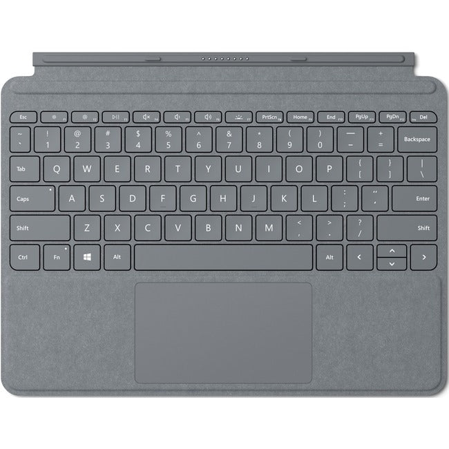 Microsoft- IMSourcing Type Cover Keyboard/Cover Case Microsoft Surface Go 2, Surface Go Tablet - Platinum KCS-00126