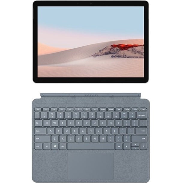 Microsoft Signature Type Cover Keyboard/Cover Case Microsoft Surface Go, Surface Go 2 Tablet - Ice Blue KCS-00105