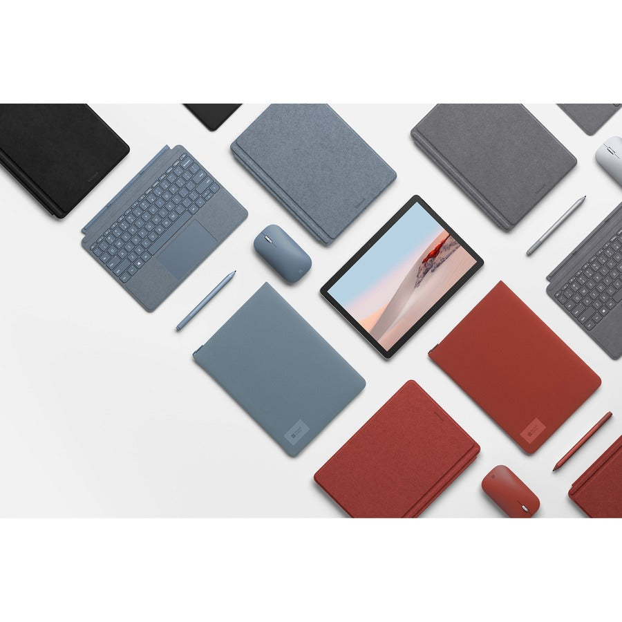 Microsoft Signature Type Cover Keyboard/Cover Case Microsoft Surface Go, Surface Go 2 Tablet - Ice Blue KCS-00105