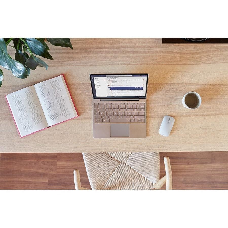 Microsoft Surface Laptop Go 12.4 Touchscreen Notebook - Intel Core i5 10th Gen i5-1035G1 - 8 GB - 128 GB SSD - Sandstone" TNU-00035