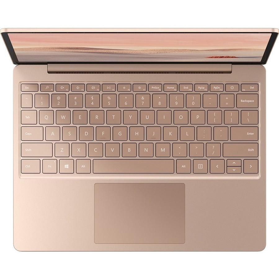 Microsoft Surface Laptop Go 12.4 Touchscreen Notebook - Intel Core i5 10th Gen i5-1035G1 - 8 GB - 128 GB SSD - Sandstone" TNU-00035