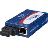 Mini Media Converter 100Mbps - Multimode LFPT SC Fiber | Tecisoft IMC-350-MM-A