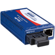 Mini Media Converter 100Mbps - Multimode LFPT SC Fiber | Tecisoft IMC-350-MM-A