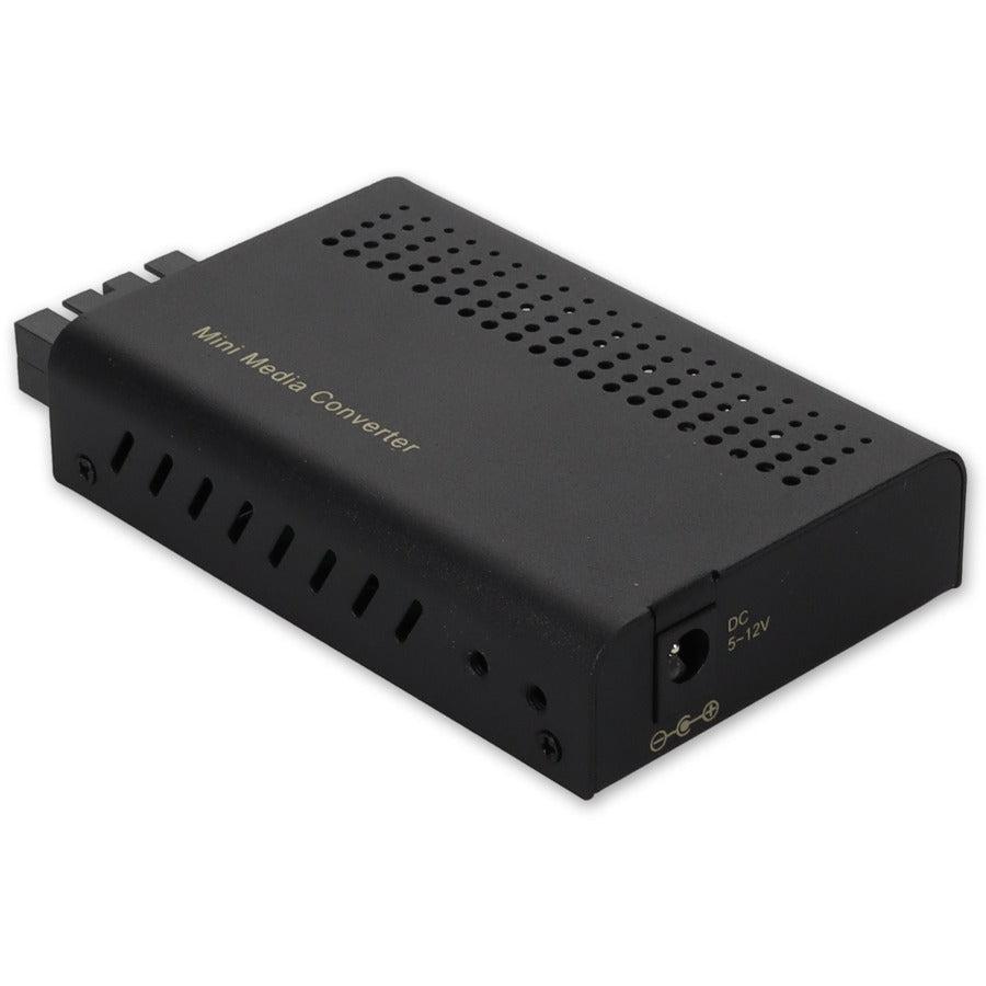 Mini Media Converter - 10/100/1000Base-TX to 1000Base-SX | AddOn Networks ADD-GMCMN-SX-SC