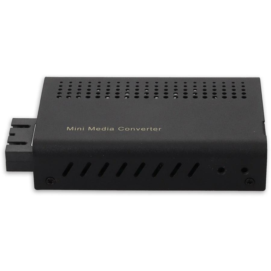 Mini Media Converter - 10/100/1000Base-TX to 1000Base-SX | AddOn Networks ADD-GMCMN-SX-SC