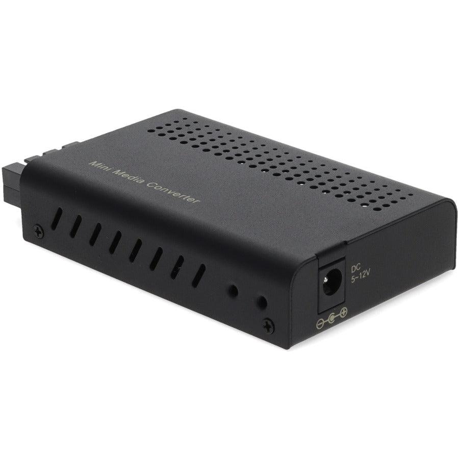Mini Media Converter 10/100Base-TX to 100Base-FX SC MMF 2km | TecISoft ADD-FMCMN-FX-SC