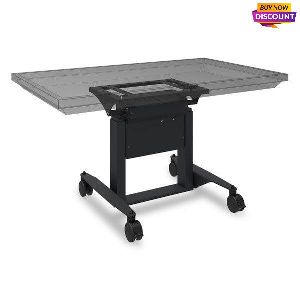 Mobile Cart with Motorized Height Adjustment - VESA Compatible Stand | ViewSonic VB-EBT-001