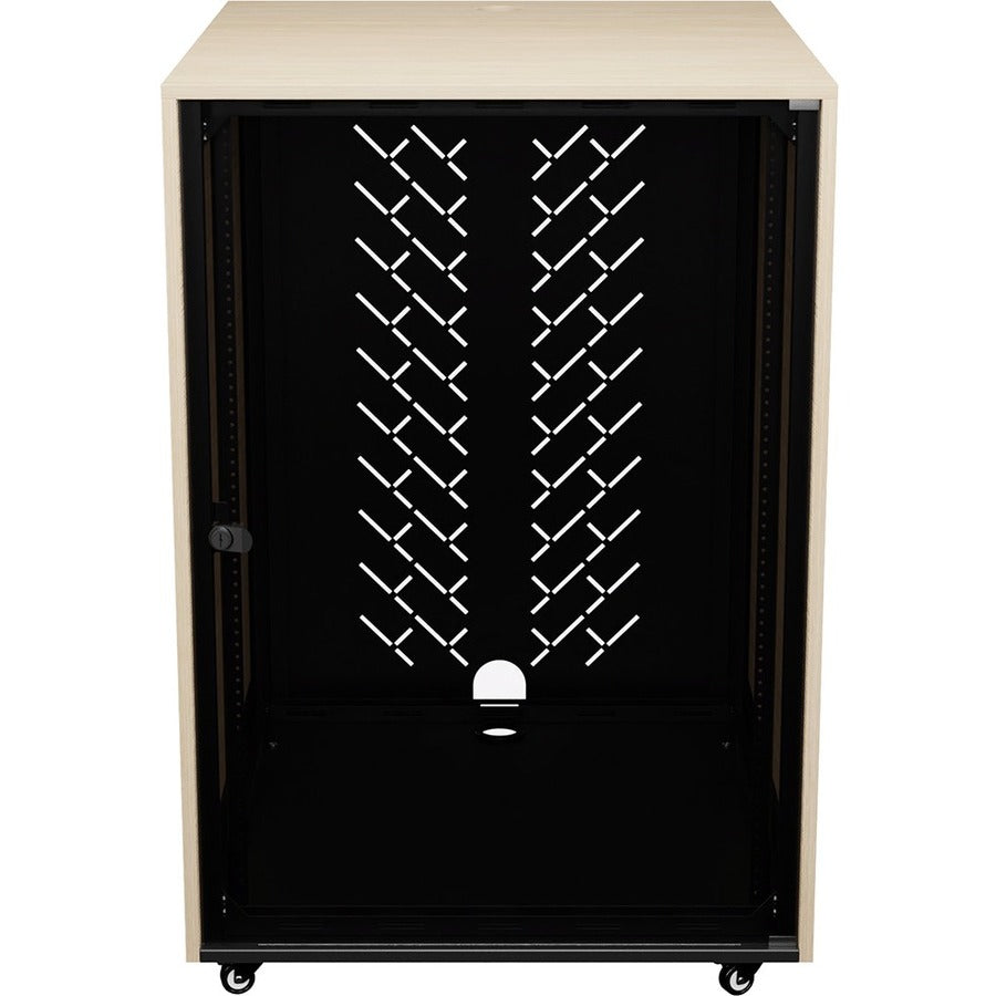 Mobile Rack Cabinet AVTEQ TR-16 - 16RU Mobile Server Rack with Glass Door | AVTEQ