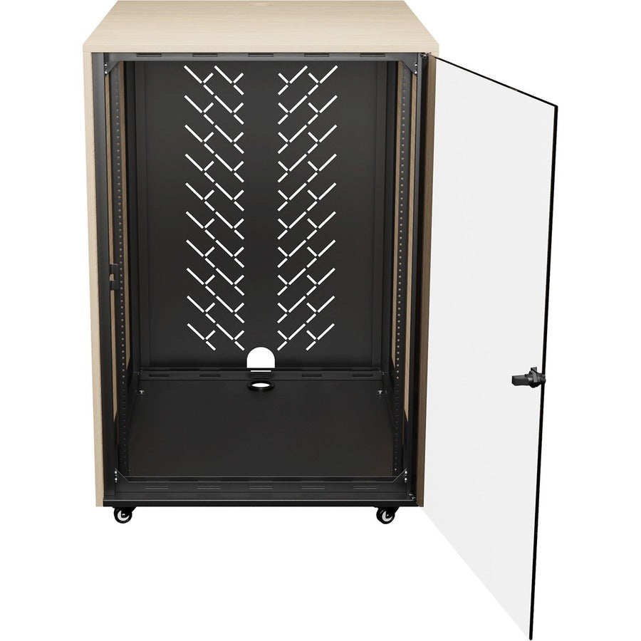Mobile Rack Cabinet AVTEQ TR-16 - 16RU Mobile Server Rack with Glass Door | AVTEQ