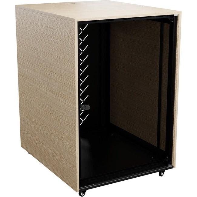 Mobile Rack Cabinet AVTEQ TR-16 - 16RU Mobile Server Rack with Glass Door | AVTEQ