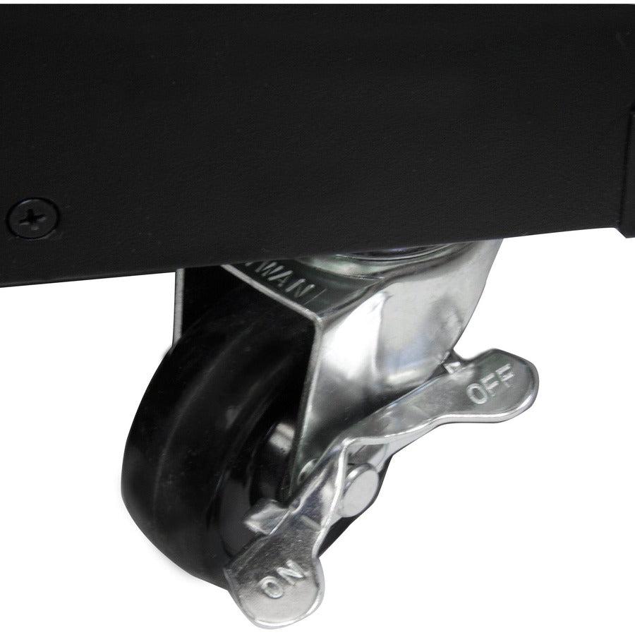 Mobile Server Rack 9U - Open Frame Rolling Cabinet | StarTech.com RK960CP