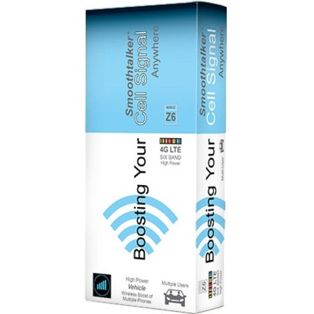 Smoothtalker Mobile Z6 50dB 6-Band 3G 4G LTE High Power Wireless Booster BMUZ650MINPC