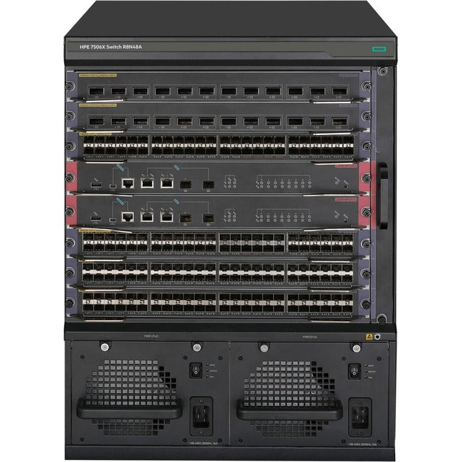 Modular Switch Chassis - HPE FlexNetwork 7500X 6-Slot PoE Ethernet | TecISoft R8N48A