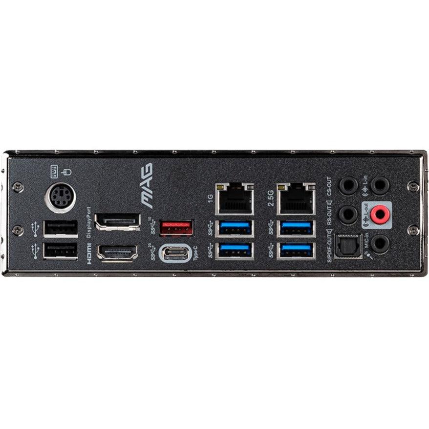 Msi Mag Z490 Tomahawk Motherboard 'Atx, Lga1200, Ddr4, Dual Lan, Usb 3.2 Gen2, Lightning Usb, Type C, M.2, Displayport, Hdmi, Pre-Installed I/O Shield, Rgb, Gen 4 Ready, 10Th Gen Intel Core'