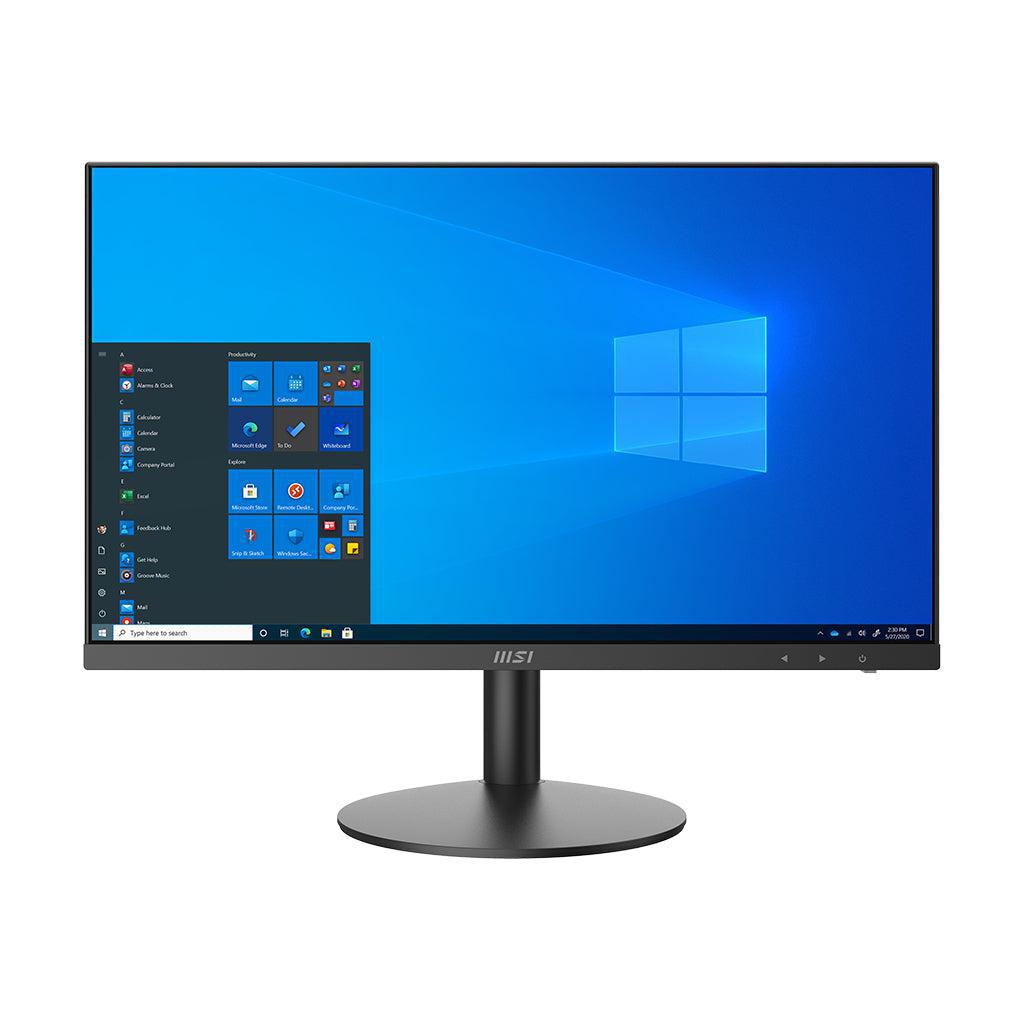 Msi Modern 11M-002Us Intel® Core™ I5 61 Cm (24") 1920 X 1080 Pixels 8 Gb Ddr4-Sdram 250 Gb Ssd All-In-One Pc Windows 11 Home Wi-Fi 6 (802.11Ax) Black