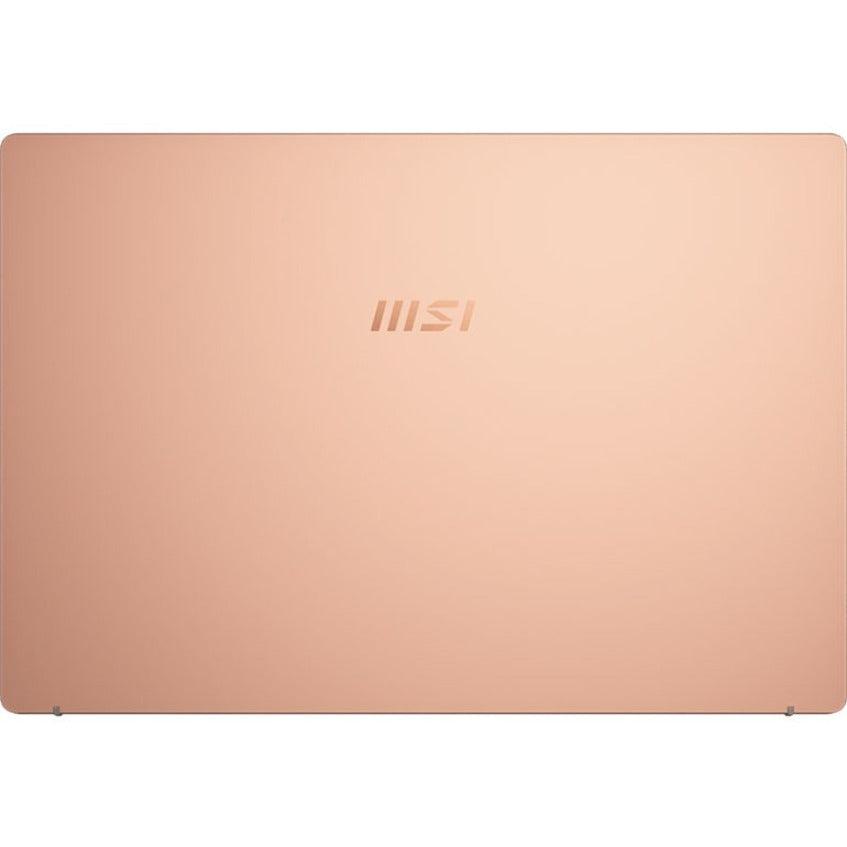 Msi Modern 14 B11Mo-038 Notebook 35.6 Cm (14") Full Hd Intel® Core™ I7 8 Gb Ddr4-Sdram 512 Gb Ssd Wi-Fi 5 (802.11Ac) Windows 10 Home Beige
